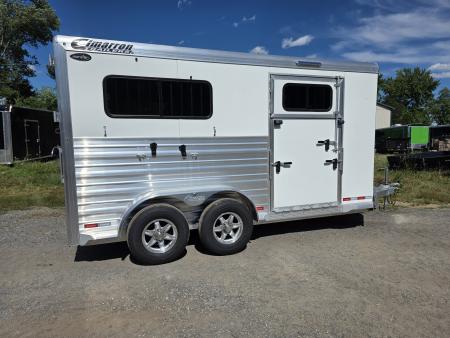 New 2026 Cimarron Trailers Side ramp bp Cimarron Horse Trailer
