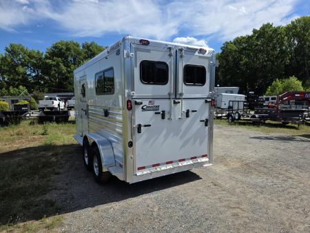 New 2026 Cimarron Trailers Side ramp bp Cimarron Horse Trailer