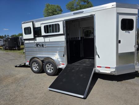 New 2026 Cimarron Trailers Side ramp bp Cimarron Horse Trailer