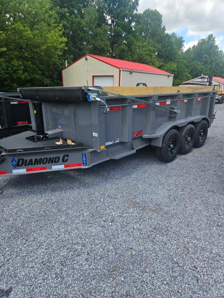 New 2026 Diamond C LPT307 Dump Trailer PACESETTER EDITION *** ABS BRAKES*** 7 GAUGE FLOOR & SIDES HYDRO JACK , SOLAR CHARGER