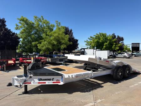 New 2026 Diamond C Trailers HXD207L22X102 8.5FT X 22FT 14.9 GVW Tilt Trailer
