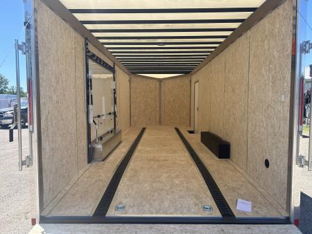 New 2026 Formula Trailers 24 FT CONQUEST ENCLOSED CAR HAULER WITH ESCAPE DOOR TORSION AXLES