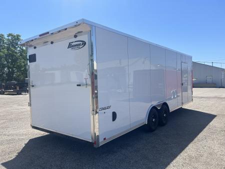 New 2026 Formula Trailers 24 FT CONQUEST ENCLOSED CAR HAULER WITH ESCAPE DOOR TORSION AXLES