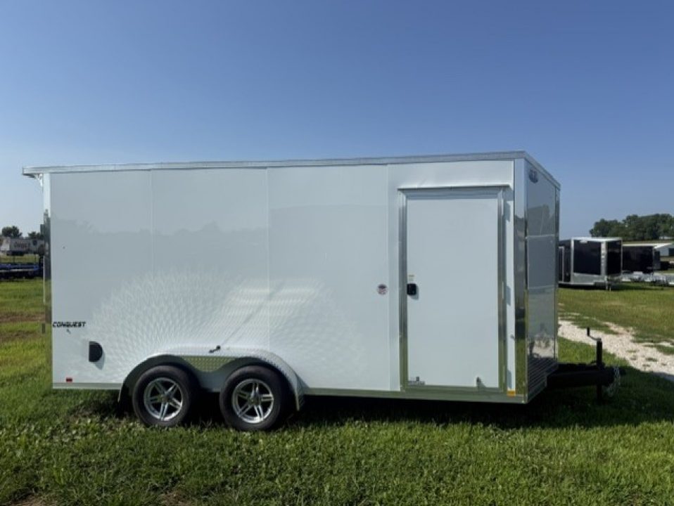 New 2026 Formula Trailers CONQUEST 7x16X84" .080 POLYCORE w/RAMP GATE Cargo / Enclosed Trailer