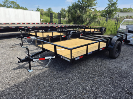 New 2026 Triple Crown Trailers 6x12 Utility Trailer with Ramp Gate – Lightweight 2,990 GVWR Hauler