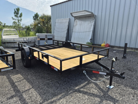 New 2026 Triple Crown Trailers 6x12 Utility Trailer with Ramp Gate – Lightweight 2,990 GVWR Hauler