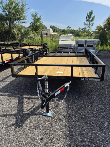 New 2026 Triple Crown Trailers 6x12 Utility Trailer with Ramp Gate – Lightweight 2,990 GVWR Hauler