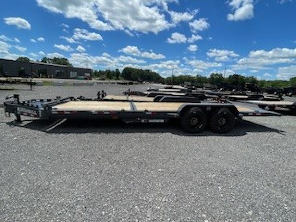New 2026 Iron Bull 81x24 20000 GVWR Heavy Duty Gravity Tilt Trailer