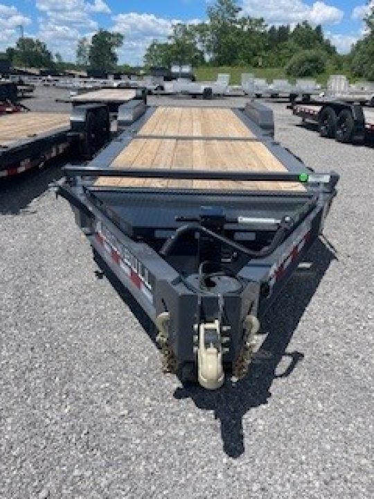 New 2026 Iron Bull 81x24 20000 GVWR Heavy Duty Gravity Tilt Trailer
