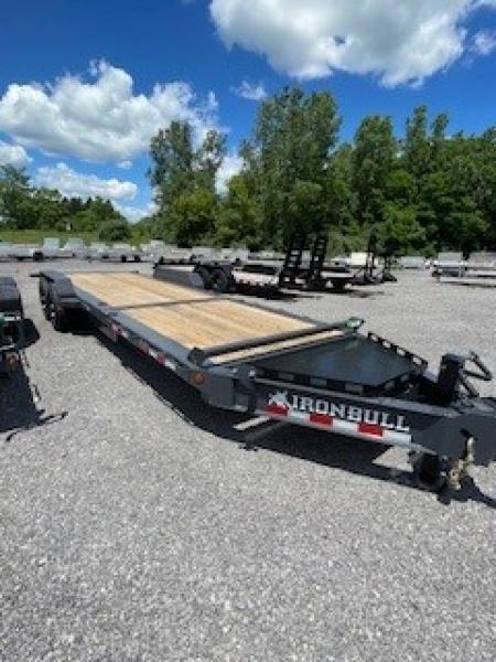 New 2026 Iron Bull 81x24 20000 GVWR Heavy Duty Gravity Tilt Trailer