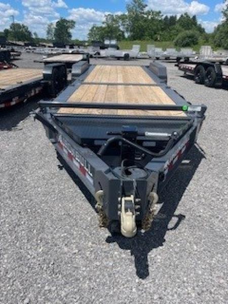 New 2026 Iron Bull 81x24 20000 GVWR Heavy Duty Gravity Tilt Trailer