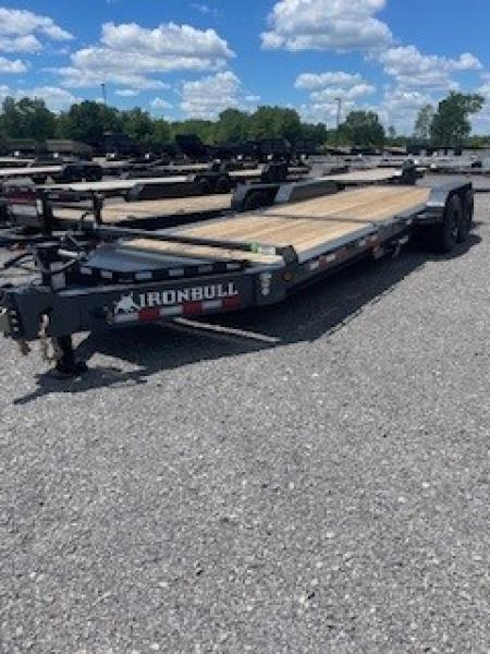 New 2026 Iron Bull 81x24 20000 GVWR Heavy Duty Gravity Tilt Trailer