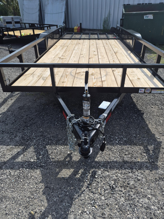 New 2026 Triple Crown Trailers 6x16 Tandem Axle Utility Trailer with Gate | 7K GVWR