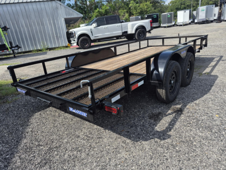 New 2026 Triple Crown Trailers 6x16 Tandem Axle Utility Trailer with Gate | 7K GVWR