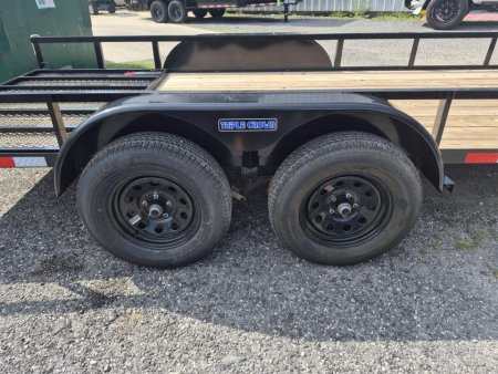New 2026 Triple Crown Trailers 6x16 Tandem Axle Utility Trailer with Gate | 7K GVWR