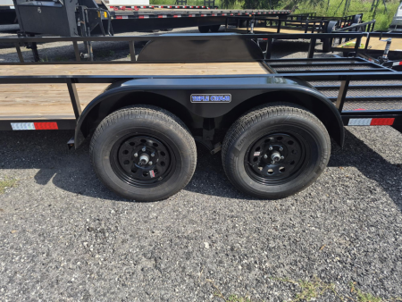 New 2026 Triple Crown Trailers 6x16 Tandem Axle Utility Trailer with Gate | 7K GVWR