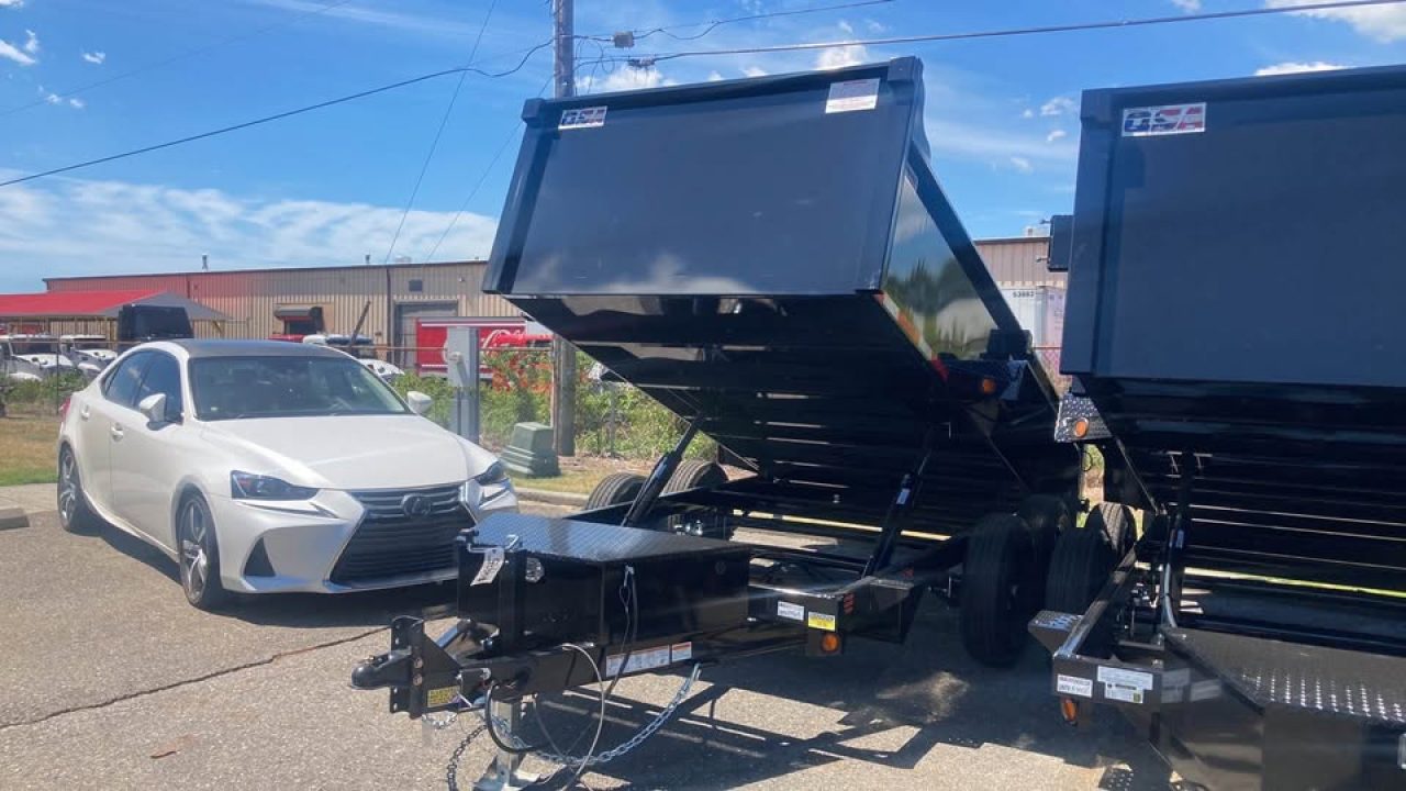 New 2027 Quality Steel and Aluminum 6x12 Dump Trailer