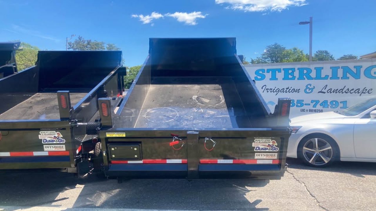 New 2027 Quality Steel and Aluminum 6x12 Dump Trailer