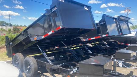 New 2027 Quality Steel and Aluminum 6x12 Dump Trailer