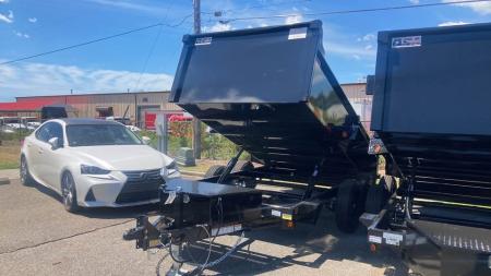 New 2027 Quality Steel and Aluminum 6x12 Dump Trailer