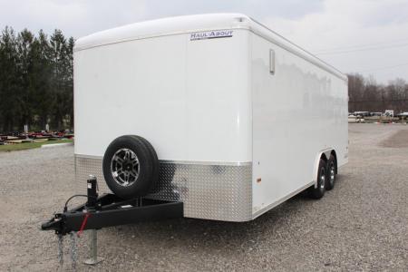New 2027 Haul About LEOPARD 8.5' x 20' Cargo / Enclosed Trailer - 9990#GVW - RAMP DOOR