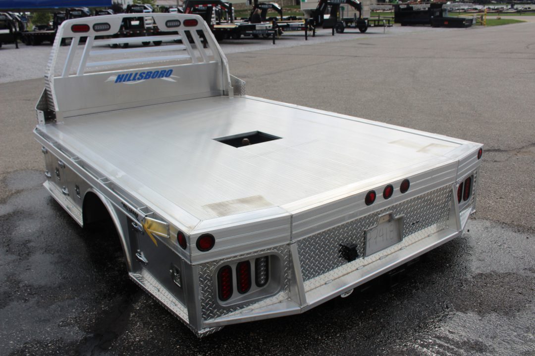 New 2026 Hillsboro Industries H3500 8 x 11.4 - Aluminum Truck Bed - DRW - 84" C/A