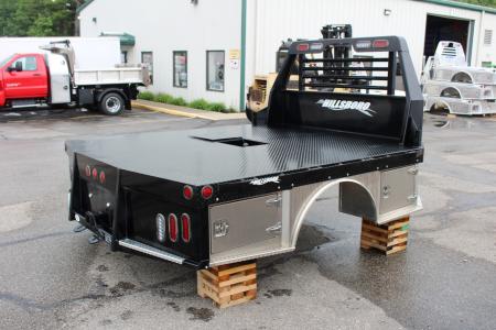New 2026 Hillsboro 500 Series Hybrid Steel/Aluminum Truck Bed 8' x 9.4' Truck Bed - 60" CA