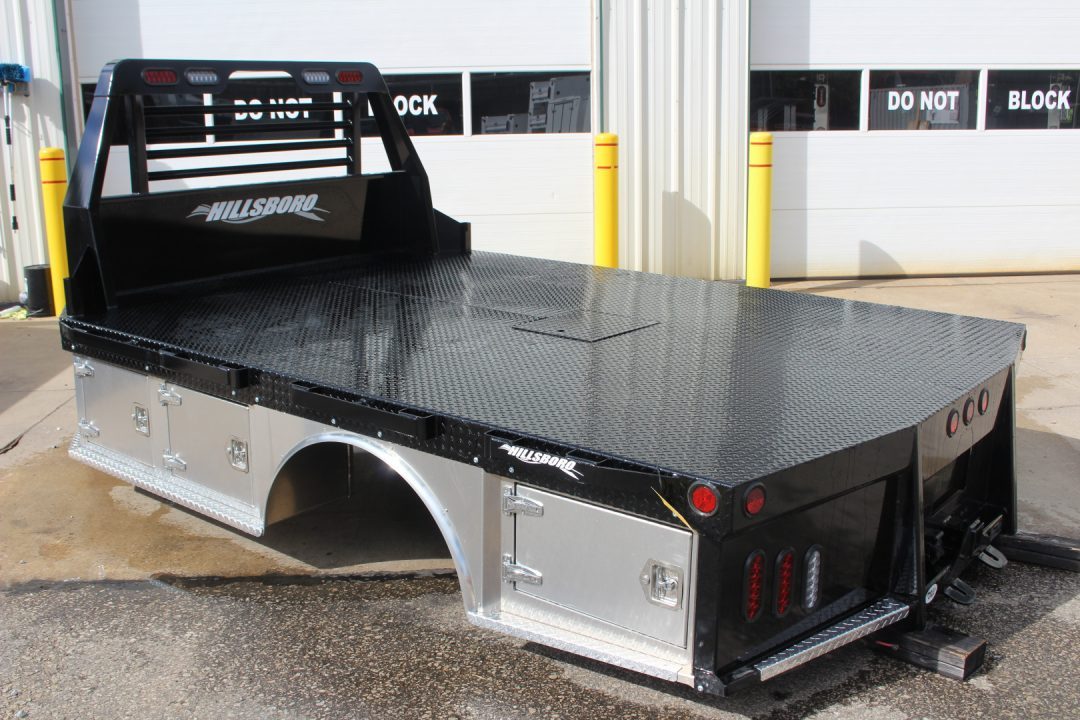 New 2026 Hillsboro 500 Series Hybrid Steel/Aluminum Truck Bed 8' x 11.4' Truck Bed - 84" CA