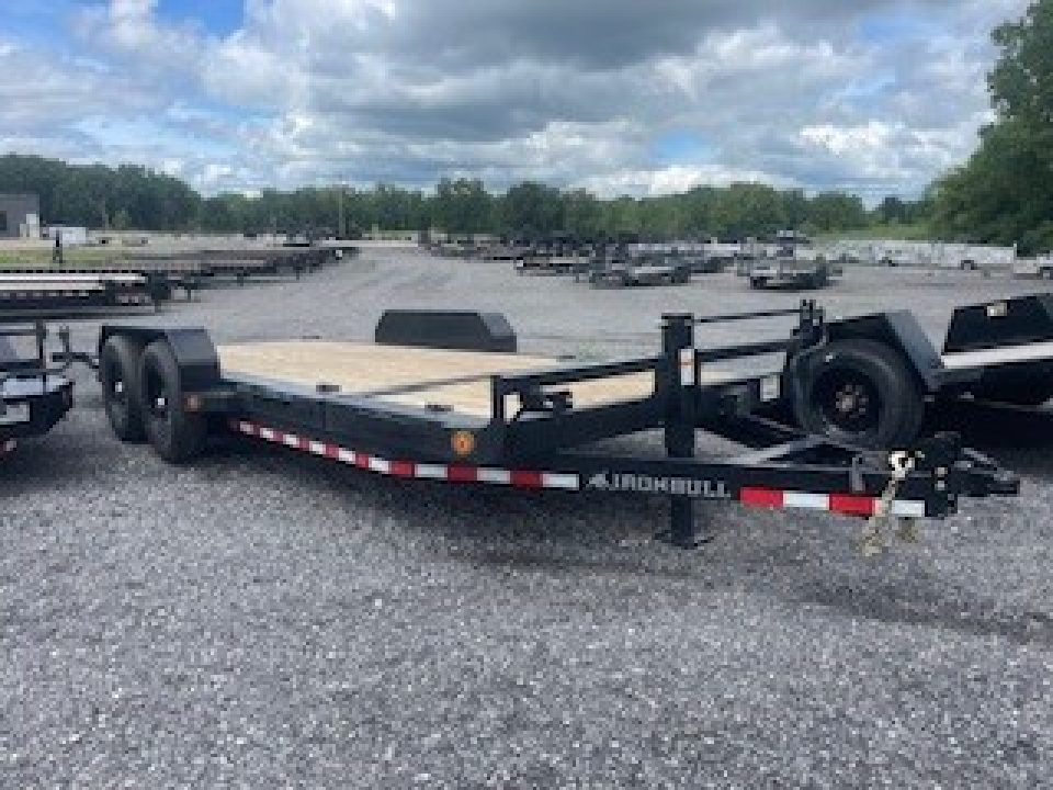 New 2026 Iron Bull 83x20 14000 GVWR Gravity Tilt Trailer