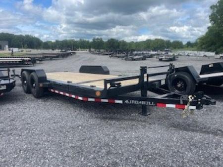 New 2026 Iron Bull 83x20 14000 GVWR Gravity Tilt Trailer
