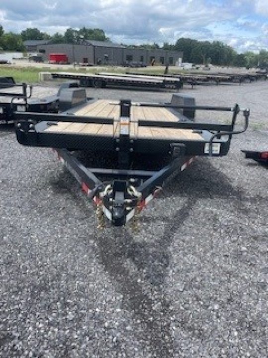 New 2026 Iron Bull 83x20 14000 GVWR Gravity Tilt Trailer