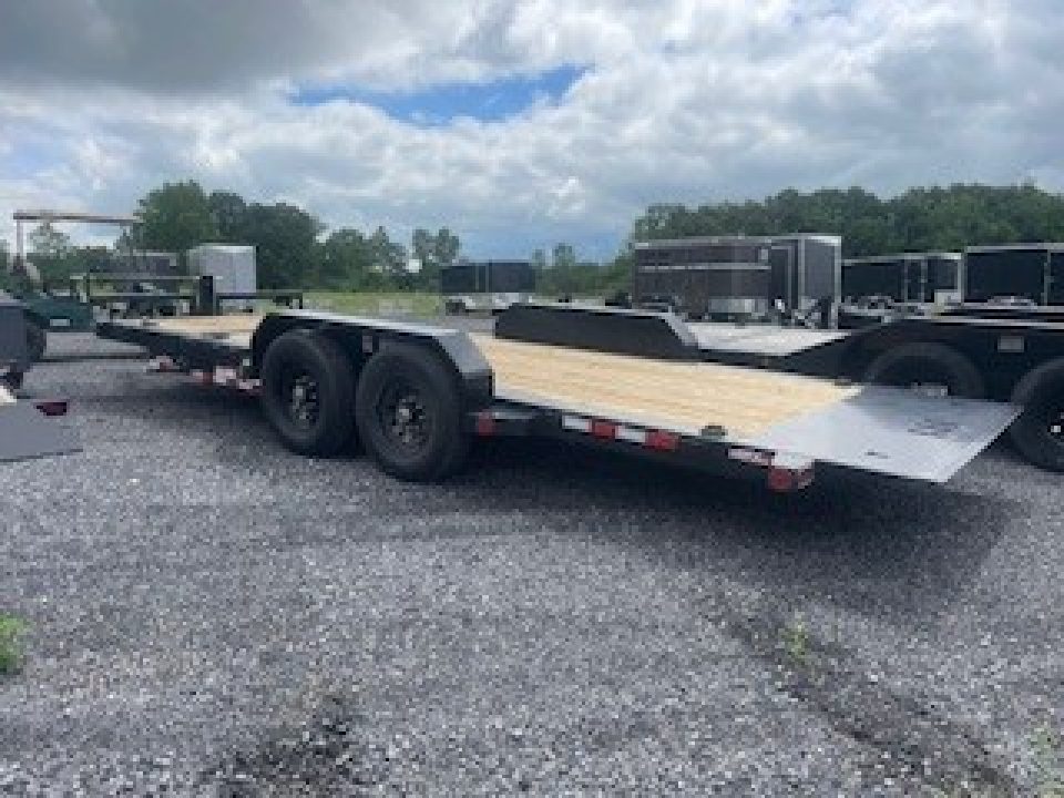 New 2026 Iron Bull 83x20 14000 GVWR Gravity Tilt Trailer