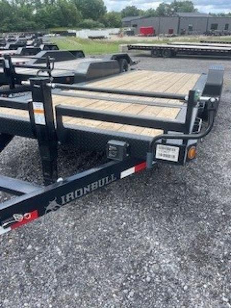 New 2026 Iron Bull 83x20 14000 GVWR Gravity Tilt Trailer