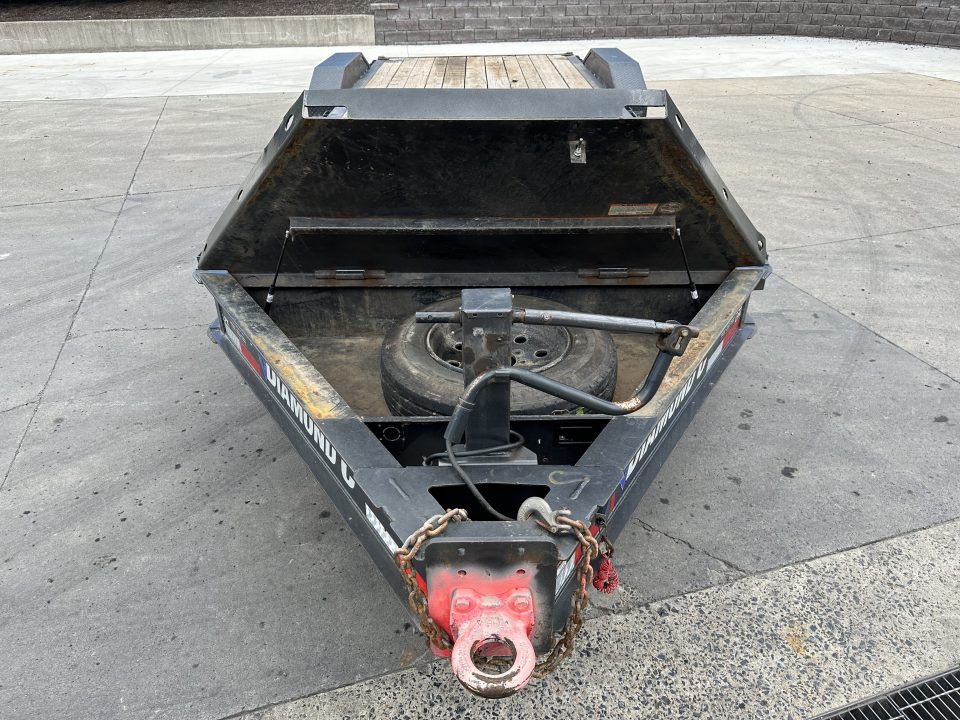 Used 2022 Diamond C Equipment trailer with Max Ramps (LPX 210)