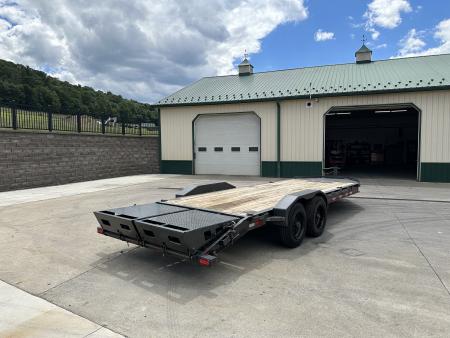 Used 2022 Diamond C Equipment trailer with Max Ramps (LPX 210)