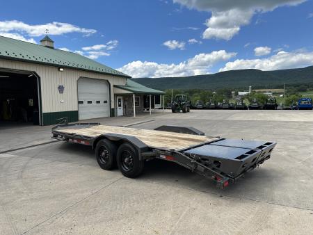 Used 2022 Diamond C Equipment trailer with Max Ramps (LPX 210)