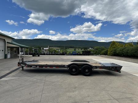 Used 2022 Diamond C Equipment trailer with Max Ramps (LPX 210)