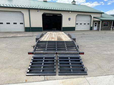 Used 2022 Diamond C Equipment trailer with Max Ramps (LPX 210)