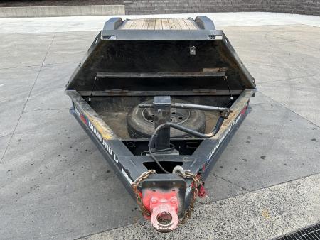 Used 2022 Diamond C Equipment trailer with Max Ramps (LPX 210)