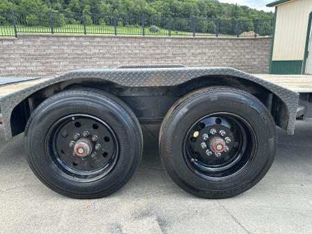 Used 2022 Diamond C Equipment trailer with Max Ramps (LPX 210)