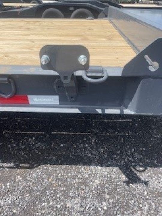 New 2026 Iron Bull 83x18 14000 GVWR 3' Dove Tail W/Rampage Ramps Equipment Trailer