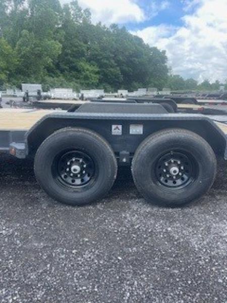 New 2026 Iron Bull 83x18 14000 GVWR 3' Dove Tail W/Rampage Ramps Equipment Trailer