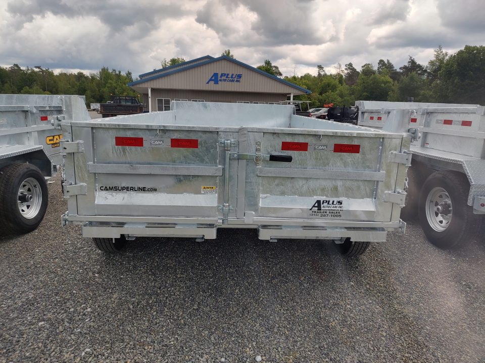 New 2026 Cam Superline Galvanized 6X12 Dump Trailer 11K GVW