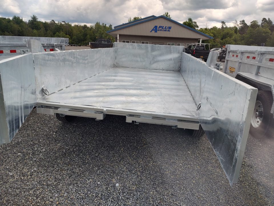 New 2026 Cam Superline Galvanized 6X12 Dump Trailer 11K GVW