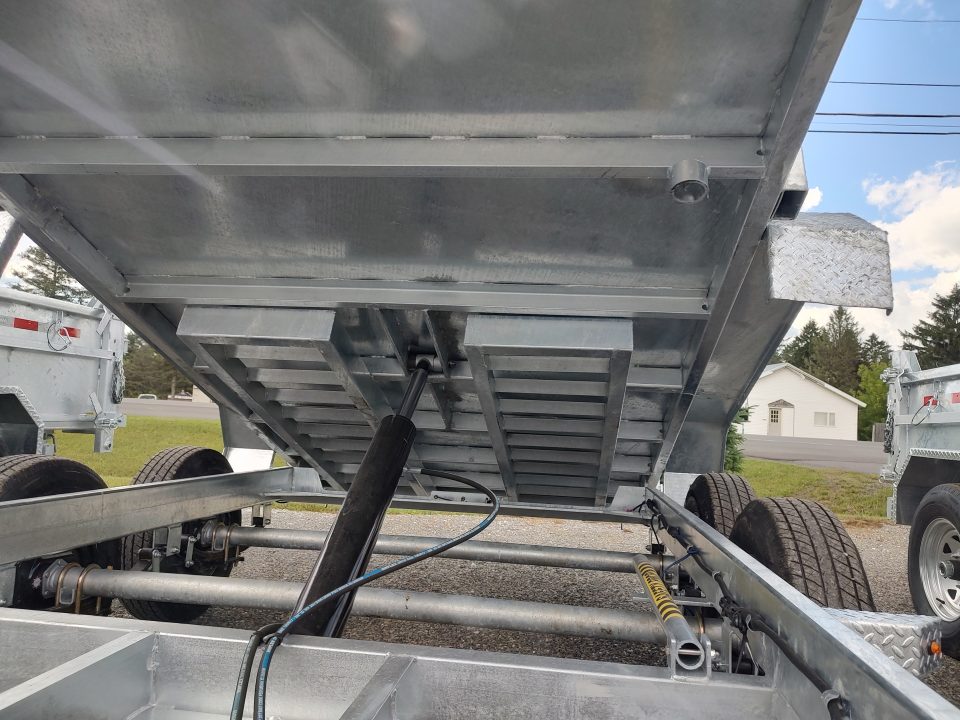 New 2026 Cam Superline Galvanized 6X12 Dump Trailer 11K GVW