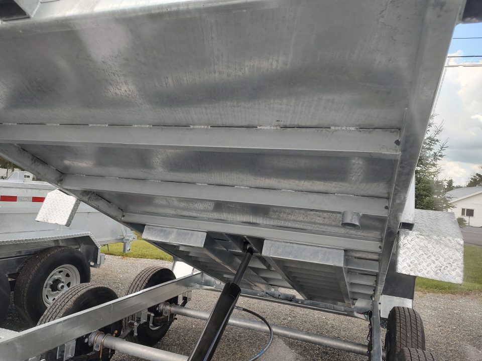 New 2026 Cam Superline Galvanized 6X12 Dump Trailer 11K GVW