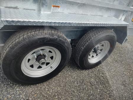 New 2026 Cam Superline Galvanized 6X12 Dump Trailer 11K GVW