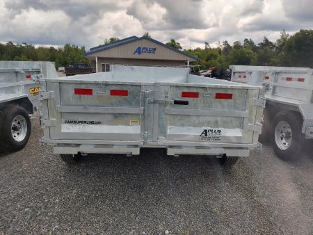 New 2026 Cam Superline Galvanized 6X12 Dump Trailer 11K GVW