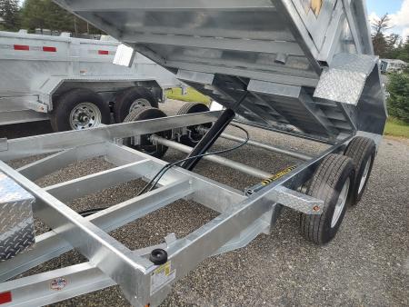 New 2026 Cam Superline Galvanized 6X12 Dump Trailer 11K GVW