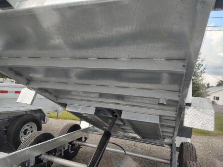 New 2026 Cam Superline Galvanized 6X12 Dump Trailer 11K GVW